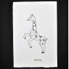 SYLVIO PINTO (1918-1997)<br />Girafa<br />MED: 16 X 11