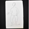 SYLVIO PINTO (1918-1997)<br />HOMEM SEM FACE<br />MED: 23 X 15