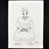 SYLVIO PINTO (1918-1997)<br />Tabuleiro da Baiana<br />MED: 21 X 16