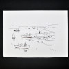 SYLVIO PINTO (1918-1997)<br />Estaleiro<br />Grafite e caneta Pilot.<br />MED: 16 X 22