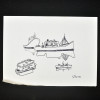 SYLVIO PINTO (1918-1997)<br />Embarcações de grande e pequeno porte<br />MED: 16 X 22