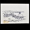 SYLVIO PINTO (1918-1997)<br />Marinha em z<br />MED: 11 X 16