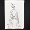 SYLVIO PINTO (1918-1997)<br />Palhaço das pernas tortas (2)<br />MED: 16 X 11