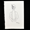 SYLVIO PINTO (1918-1997)<br />Palhaço Chifre de Unicórnio<br />MED: 15 X 11