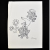 SYLVIO PINTO (1918-1997)<br />Mão e ramalhetes.<br />MED: 16 X 22