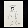 SYLVIO PINTO (1918-1997)<br />Tabuleiro na cabeça.<br />MED: 21 X 16