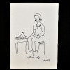 SYLVIO PINTO (1918-1997)<br />Tabuleiro da Baiana<br />MED: 22 X 16