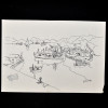 SYLVIO PINTO (1918-1997)<br />Cais em degraus e perspectiva<br />MED: 15 X 22