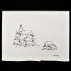SYLVIO PINTO (1918-1997)<br />Casarios de montanha<br />MED: 16 X 22