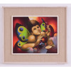 LAERPE MOTTA (1933) <br />Cupido soprando a Pluma <br />Óleo sobre Tela<br />Assinado CID, datado 1975<br />Medidas: 50 x 60 cm.<br /><br />BIOGRAFIA: Nasceu no Rio de Janeiro, 9 de maio de 1933 Membro da Academia Brasileira de Belas Artes. Em 1955 foi premiado com o 1º, prêmio aquisição, 36º Congresso Eucarístico Internacional. Em 1967 recebeu medalha de bronze do Salão Nacional de Belas Artes. Em 1970 pintou os painéis da agência Assembléia do Banco Real no centro do Rio de Janeiro. Em 1975 recebeu a encomenda e pintou uma obra para a inauguração da agência em Los Angeles do Banco do Brasil. Em 1977 criou uma medalha para as comemorações do quadricentésimo de aniversário do pintor Rubens cunhada pela Casa da Moeda do Brasil. Em 1977 foi eleito Artista Plástico do Ano pela Associação dos Artistas Plásticos do Distrito Federal em Brasília. Foi autor de diversas obras que tornaram-se capas de discos da Orquestra Sinfônica Brasileira. Em 1978 criou a imagem, Paz e Desenvolvimento, para ser cunhada em selo dos Correios e Telégrafos do Brasil considerada, pela crítica especializada, o selo do ano. Em 1978 é novamente convidado pela Casa da Moeda do Brasil para criar a imagem a ser cunhada nos 150 anos da existência do Sistema Braille. Em 1979 foi autor de diversas obras que tornaram-se capas de discos da Orquestra de Câmara da Philips. Ainda em 1979 é novamente convidado pela Casa da Moeda do Brasil para criar a imagem a ser cunhada na medalha comemorativa para o Ano Internacional da Criança. Em 1980, a pinacoteca da Empresa Petrolifera Royal Dutch Shell, uma empresa multinacional anglo-holandesa no Brasil adquire uma obra para a seu acervo. Em 1981 em solenidade oficial o governador do Estado do Rio de Janeiro, Dr. Chagas Freitas, recebe uma obra. Em 1984 é premiado no Centre national d'art contemporain n Ile de France em Paris, França, onde em 1975 aconteceu uma individual de Frans Krajcberg. O pintor Enrico Bianco foi o responsável à convence-lo seguir carreira de artista plástico. LAERPE MOTTA (1933) <br />Cupido soprando a Pluma <br />Óleo sobre Tela<br />Assinado CID, datado 1975<br />Medidas: 50 x 60 cm.<br /><br />BIOGRAFIA: Nasceu no Rio de Janeiro, 9 de maio de 1933 Membro da Academia Brasileira de Belas Artes. Em 1955 foi premiado com o 1º, prêmio aquisição, 36º Congresso Eucarístico Internacional. Em 1967 recebeu medalha de bronze do Salão Nacional de Belas Artes. Em 1970 pintou os painéis da agência Assembléia do Banco Real no centro do Rio de Janeiro. Em 1975 recebeu a encomenda e pintou uma obra para a inauguração da agência em Los Angeles do Banco do Brasil. Em 1977 criou uma medalha para as comemorações do quadricentésimo de aniversário do pintor Rubens cunhada pela Casa da Moeda do Brasil. Em 1977 foi eleito Artista Plástico do Ano pela Associação dos Artistas Plásticos do Distrito Federal em Brasília. Foi autor de diversas obras que tornaram-se capas de discos da Orquestra Sinfônica Brasileira. Em 1978 criou a imagem, Paz e Desenvolvimento, para ser cunhada em selo dos Correios e Telégrafos do Brasil considerada, pela crítica especializada, o selo do ano. Em 1978 é novamente convidado pela Casa da Moeda do Brasil para criar a imagem a ser cunhada nos 150 anos da existência do Sistema Braille. Em 1979 foi autor de diversas obras que tornaram-se capas de discos da Orquestra de Câmara da Philips. Ainda em 1979 é novamente convidado pela Casa da Moeda do Brasil para criar a imagem a ser cunhada na medalha comemorativa para o Ano Internacional da Criança. Em 1980, a pinacoteca da Empresa Petrolifera Royal Dutch Shell, uma empresa multinacional anglo-holandesa no Brasil adquire uma obra para a seu acervo. Em 1981 em solenidade oficial o governador do Estado do Rio de Janeiro, Dr. Chagas Freitas, recebe uma obra. Em 1984 é premiado no Centre national d'art contemporain n Ile de France em Paris, França, onde em 1975 aconteceu uma individual de Frans Krajcberg. O pintor Enrico Bianco foi o responsável à convence-lo seguir carreira de artista plástico.