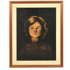 <p>FARNESE DE ANDRADE (Araguari, 26 de janeiro de 1926 &mdash; Rio de Janeiro, 18 de julho de 1996) Retrato T&eacute;cnica mista Assinado no c.s.e. e datado (1972) no c.s.d. Medidas: 69 x 50 cm. Emoldurado: 86,5 x 67 cm.</p>