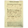 Procuração do Brasil Imperial Séc XIX, assinado por Mathias Borges de Jesus.<br /><br />O Documento é expedido para Mathias Borges no intuito de defender os objetivos de representar Maria A., sua Sogra. O Documento é produzido em papel com marca d´agua e impressão tipográfica. <br /><br />Medidas: 29,5 x 20,5 cm. Acompanha Laudo Grafodocumental.<br /><br />