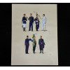 <p>JOS&Eacute; WASTH RODRIGUES (S&atilde;o Paulo, 1891 - Rio de Janeiro, 1957) 32x23 cm. Aquareladas &agrave; m&atilde;o ESTAMPA N. 145 &mdash; INFANTARIA - 1889: Capit&atilde;o, grande gala (cal&ccedil;as facultativas) ; Tenente, pequena gala; Idem, grande gala; d) Idem. E STAMPA N. 146 - ENGENHARIA - 1889: Official, grande uniforme; Porta-Bandeira, idem; Capit&atilde;o, pequeno uniforme. Impresso em Paris, ano 1922:A. FERROUD. - F. FERROUD, Succ. 127, Boulevard Saint German, 127. Um exaustivo e valoroso trabalho consagrado como um dos maiores cl&aacute;ssicos relacionados ao tema. Rar&iacute;ssima obra da qual foram editadas apenas 500 unidades e aquareladas &agrave; m&atilde;o. A Cole&ccedil;&atilde;o Iconogr&aacute;fica Uniformes Militares comp&otilde;e o Arquivo Hist&oacute;rico do Museu Hist&oacute;rico Nacional. O pintor Jos&eacute; Wasth Rodrigues foi um grande historiador e estudioso da arquitetura colonial no Brasil. Seus estudos do in&iacute;cio do s&eacute;culo 20 foram incorporados ao livro &ldquo;Document&aacute;rio Arquitet&ocirc;nico&rdquo;, no qual o autor se dedica &agrave; complexidade do patrim&ocirc;nio nacional. Publicado pela primeira vez em 1940, o estudo re&uacute;ne uma s&eacute;rie de elementos que podem ser vistos tamb&eacute;m nas obras do acervo do Museu do Ipiranga.</p>