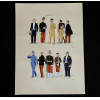 <p>JOS&Eacute; WASTH RODRIGUES (S&atilde;o Paulo, 1891 - Rio de Janeiro, 1957) 32x23 cm. Aquareladas &agrave; m&atilde;o ESTAMPA N. 199 &mdash; 1910 a 1911: Capit&atilde;o de Infantaria em uniforme de ceremonia; Tenente da mesma arma em primeiro uniforme; Idem em quarto uniforme; Soldado de Infantaria, de farda de brim kaki e equipamento; Alumno do Collegio Militar, pequeno uniforme. ESTAMPA N. 200 &mdash; 1913: Tenente de Engenharia, uniforme interno de brim; Tenente Intendente, pequeno uniforme; Alumno da Escola Militar, primeiro uniforme: Alumno do Collegio Militar, idem; General de Brigada, grande fardamento de ceremonia. Impresso em Paris, ano 1922: A. FERROUD. - F. FERROUD, Succ. 127, Boulevard Saint German, 127. Um exaustivo e valoroso trabalho consagrado como um dos maiores cl&aacute;ssicos relacionados ao tema. Rar&iacute;ssima obra da qual foram editadas apenas 500 unidades e aquareladas &agrave; m&atilde;o. A Cole&ccedil;&atilde;o Iconogr&aacute;fica Uniformes Militares comp&otilde;e o Arquivo Hist&oacute;rico do Museu Hist&oacute;rico Nacional. O pintor Jos&eacute; Wasth Rodrigues foi um grande historiador e estudioso da arquitetura colonial no Brasil. Seus estudos do in&iacute;cio do s&eacute;culo 20 foram incorporados ao livro &ldquo;Document&aacute;rio Arquitet&ocirc;nico&rdquo;, no qual o autor se dedica &agrave; complexidade do patrim&ocirc;nio nacional. Publicado pela primeira vez em 1940, o estudo re&uacute;ne uma s&eacute;rie de elementos que podem ser vistos tamb&eacute;m nas obras do acervo do Museu do Ipiranga.</p>
