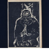 <p>Oswaldo Goeldi Med. 14 x 23 cm. Clicheria, para as ilustra&ccedil;&otilde;es do livro Recorda&ccedil;&otilde;es da Casa dos Mortos de Dostoi&eacute;vski. Embora Goeldi tenha criado as obras originalmente como xilogravuras em madeira, a clicheria met&aacute;lica que reproduzia fielmente o desenho entalhado</p>