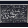<p>Oswaldo Goeldi Med. 14 x 23 cm. Clicheria, para as ilustra&ccedil;&otilde;es do livro Recorda&ccedil;&otilde;es da Casa dos Mortos de Dostoi&eacute;vski. Embora Goeldi tenha criado as obras originalmente como xilogravuras em madeira, a clicheria met&aacute;lica que reproduzia fielmente o desenho entalhado</p>