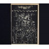<p>Oswaldo Goeldi Med. 14 x 23 cm. Clicheria, para as ilustra&ccedil;&otilde;es do livro Recorda&ccedil;&otilde;es da Casa dos Mortos de Dostoi&eacute;vski. Embora Goeldi tenha criado as obras originalmente como xilogravuras em madeira, a clicheria met&aacute;lica que reproduzia fielmente o desenho entalhado</p>
