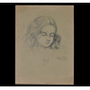 <p>EDGAR WALTER (1917 &ndash; 1994) DESENHO GRAFITE MODELO VIVO. CARMEN LUCIA, FIRENZE, 1955. MED: 33 X 24</p>