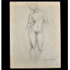 <p>EDGAR WALTER (1917 &ndash; 1994) DESENHO MODELO VIVO ESTUDO ACAD&Ecirc;MICO MULHER NUA - SEM ROSTO- D&Eacute;CADA DE 1950. MED: 30 X 23</p>