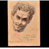 <p>EDGAR WALTER (1917 &ndash; 1994) DESENHO GRAFITE SANGU&Iacute;NEA. ESTUDO- FAUNO ADOLECENTE DATADO 1956 MED: 17 X 12 CM</p>