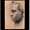 <p>EDGAR WALTER (1917 &ndash; 1994) DESENHO GRAFITE. ESTUDO: PERFIL MASCULINO. D&Eacute;CADA 1950. OBS: CONSTA DESENHO DE PLANTA BAIXA NO VERSO. MED: 16 X 24 CM</p>