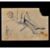 <p>EDGAR WALTER (1917 &ndash; 1994) DESENHO A GRAFITE. ESTUDOS ACAD&Ecirc;MICOS. ANGELA MARIA, 28/06/1948. PEQUENA AVARIA NO PAPEL NO C.S.D. MED: 19 X 27 CM</p>