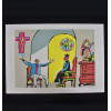 <p>CARYBE SERIGRAFIA:17/200 A PARTIR DA OBRA DE JORGE AMADO: O COMPADRE DE OGUN, DO &Aacute;LBUM: LITHOS EDI&Ccedil;&Otilde;ES. TIRAGEM LITHOS 1997. (CENA DE SACRISTIA) MED: 35 X 50 CM.</p>