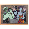 <p>Juarez Machado Cena em Bistrô. Gravura reproduzida no livro da exposição da Galeria Dom Quixote MED: 102 X 73 X 03 Serigrafia policromada sobre papel, assinada e numerada (se conforme exemplar). A composição apresenta um dos temas mais emblemáticos da produção de Juarez Machado: personagens elegantes reunidos em um ambiente de convívio social, entre taças de vinho e gestos carregados de teatralidade e refinamento. Executada com desenho de contornos vigorosos, cromatismo intenso e áreas de cor cuidadosamente equilibradas, a obra evidencia a linguagem inconfundível do artista, na qual ecos do cubismo sintético e da Art Déco são reinterpretados por meio de uma narrativa visual bem-humorada, sofisticada e profundamente humana. As figuras, de expressões introspectivas e poses coreografadas, criam uma atmosfera de charme cosmopolita que remete aos cafés e bistrôs parisienses, universo recorrente em sua iconografia. Reconhecido internacionalmente, Juarez Machado desenvolveu uma das carreiras mais sólidas da arte brasileira contemporânea, com obras presentes em importantes coleções públicas e privadas no Brasil e no exterior. Suas gravuras, produzidas em tiragens limitadas e de elevado padrão técnico, destacam-se pela excelência gráfica, pelo forte apelo estético e pela ampla aceitação no mercado de arte, constituindo peças de grande interesse para colecionadores e apreciadores da produção do artista.</p> <p>Juarez Machado Cena em Bistrô. Gravura reproduzida no livro da exposição da Galeria Dom Quixote MED: 102 X 73 X 03 Serigrafia policromada sobre papel, assinada e numerada (se conforme exemplar). A composição apresenta um dos temas mais emblemáticos da produção de Juarez Machado: personagens elegantes reunidos em um ambiente de convívio social, entre taças de vinho e gestos carregados de teatralidade e refinamento. Executada com desenho de contornos vigorosos, cromatismo intenso e áreas de cor cuidadosamente equilibradas, a obra evidencia a linguagem inconfundível do artista, na qual ecos do cubismo sintético e da Art Déco são reinterpretados por meio de uma narrativa visual bem-humorada, sofisticada e profundamente humana. As figuras, de expressões introspectivas e poses coreografadas, criam uma atmosfera de charme cosmopolita que remete aos cafés e bistrôs parisienses, universo recorrente em sua iconografia. Reconhecido internacionalmente, Juarez Machado desenvolveu uma das carreiras mais sólidas da arte brasileira contemporânea, com obras presentes em importantes coleções públicas e privadas no Brasil e no exterior. Suas gravuras, produzidas em tiragens limitadas e de elevado padrão técnico, destacam-se pela excelência gráfica, pelo forte apelo estético e pela ampla aceitação no mercado de arte, constituindo peças de grande interesse para colecionadores e apreciadores da produção do artista.</p>