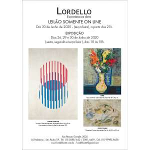 Lordello Escritório de Arte - Leilão de junho