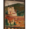 <p>Sabará - Alberto da Veiga Guignard - 35 x 27 - cid - 1952 - Apresenta no verso, etiqueta de participação na exposição Homenagem a Guignard realizada no Museu de Arte de Belo Horizonte em 1962.</p>