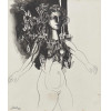 <p>Eduardo Sued - Figura femina - nanquim aquarelado - 25 x 21 - cie - 1964</p>