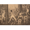 <p>Cândido Portinari - Derrubada - gravura - 35 x 54 - cid</p>