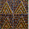 <p>Fernando Lucchesi - Africanas - óleo sobre tela sobre madeira - 30 x 30 - verso</p>