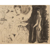 <p>Pablo Picasso - Figuras - gravura 15/500 - 42 x 53 - canto superior esquerdo - 1960</p> <p>Pablo Picasso - Figuras - gravura 15/500 - 42 x 53 - canto superior esquerdo - 1960</p>