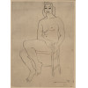 <p>Emiliano Di Cavalcanti - Modelo - gravura do álbum Mestres do Desenho, Editora Cutrix, editado em 1963 - Exemplar nº 1722 - 42 x 52</p>