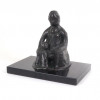 <p>Lasar Segall - Maternidade - bronze - assinada - 24 x 15 x 15 cm - acompanha expertise nº 03/76 do Museu Lasar Segall.</p>