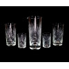 <p>Conjunto com 10 copos em cristal lapidado, de dois tamanhos diferentes, sendo 6 maiores e 4 menores. O maior mede 14 cm de alt.</p> <p>Conjunto com 10 copos em cristal lapidado, de dois tamanhos diferentes, sendo 6 maiores e 4 menores. O maior mede 14 cm de alt.</p>