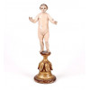 <p>Menino Jesus em madeira lavrada e policromada sobre base dourada ,medindo total 32 cm alt, 19 cm alt. Brasil Séc. XIX.</p> <p>Menino Jesus em madeira lavrada e policromada sobre base dourada ,medindo total 32 cm alt, 19 cm alt. Brasil Séc. XIX.</p>