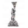 <p>Paliteiro em prata lei contrastada, representando figura feminina, contraste P coroa. Portugal Sec. XIX 21 cm alt.</p> <p>Paliteiro em prata lei contrastada, representando figura feminina, contraste P coroa. Portugal Sec. XIX 21 cm alt.</p>