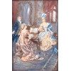 <p>Miniatura de ótima representando figuras de nobres em Sarau executada provavelmente sobre marfim adornada por bela moldura em tartaruga e pequeno detalhe em bronze. Europa Séc. XIX (Moldura no estado). 18 x 12 cm.</p> <p>Miniatura de ótima representando figuras de nobres em Sarau executada provavelmente sobre marfim adornada por bela moldura em tartaruga e pequeno detalhe em bronze. Europa Séc. XIX (Moldura no estado). 18 x 12 cm.</p>