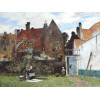 <p>RIBARZ RUDOLF - 1848 - 1904 - Casário com lavanderias - OSM - CID - Matriculou-se na Academia de Belas Artes de Viena, onde estudou com Albert Zimmermann. Em 1868, visitou uma exposição em Munique e ficou particularmente impressionado com a arte francesa. De 1870 a 1872, viajou para o Tirol do Sul, Trentino e Veneza. Em 1875, realizou uma viagem de estudos a Bruxelas. Em 1876, finalmente conseguiu os meios para uma longa estadia em Paris, onde entrou em contato com as obras da Escola de Barbizon. 55 x 73 cm.</p> <p>RIBARZ RUDOLF - 1848 - 1904 - Casário com lavanderias - OSM - CID - Matriculou-se na Academia de Belas Artes de Viena, onde estudou com Albert Zimmermann. Em 1868, visitou uma exposição em Munique e ficou particularmente impressionado com a arte francesa. De 1870 a 1872, viajou para o Tirol do Sul, Trentino e Veneza. Em 1875, realizou uma viagem de estudos a Bruxelas. Em 1876, finalmente conseguiu os meios para uma longa estadia em Paris, onde entrou em contato com as obras da Escola de Barbizon. 55 x 73 cm.</p>