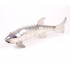 <p>Peixe articulado executado em prata de lei. 52 cm comp.</p>