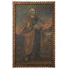 <p>Pintura Hispano Americana. São Pedro. Óleo sobre tela, 175 cm x 108 cm. América Espanhola, séc. XVIII.</p>