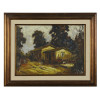 <p>Autor não idenificado. Casa no Campo. Óleo sobre tela, 30 cm x 40 cm. Assinado canto inferior direito. Origem: espólio de Cárbia Sabatel Bourroul e José Celestino Monteiro de Barros Bourroul.</p>