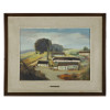 <p>Allard, J. Paisagem Campestre com Casas. Óleo sobre tela, 48 cm x 61,5 cm. Assinado embaixo à direita: J. Allard. Origem: espólio de Cárbia Sabatel Bourroul e José Celestino Monteiro de Barros Bourroul.</p>