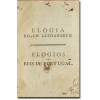 <p>António Pereira de Figueiredo. Elogia Regum Lusitanorum - Elogios dos Reis de Portugal. 1785 - 328 pp + 40 pp Novos Testemunhos da Milagrosa Apparição de Christo Senhor Nosso a El-Rei D. Affonso Henriquesb antes da Famosa Batalha do Campo d'Ourique, 1786 - 40 pp. 14 cm x 20 cm de altura. Capa dura e ex-librisde Augusto Pretes. Alguma páginas furadas por bichos, sem prejuízo da leitura.</p>