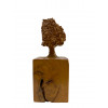 <p>Jos&eacute; Bento - &Aacute;rvore I - 20 x 8 x 8 cm - Escultura em Madeira - Assinada e Dat. 1992</p>
