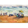 <p>Sérgio Telles - Plage Atrípoli, Litan – 20 x 30 cm – Óleo Sobre Eucatex – Ass. Canto Inferior Direito e Dat. 2002</p>