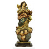 <p>H&eacute;lio Petrus - Nossa Senhora da Concei&ccedil;&atilde;o &ndash; 72 cm de Altura &ndash; Madeira de Cedro Policromada com Folha de Ouro &ndash; Ass. Base</p>