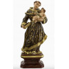 <p>H&eacute;lio Petrus - Santo Ant&ocirc;nio &ndash; 70 cm de Altura &ndash; Madeira de Cedro Policromada com Folha de Ouro&nbsp;&ndash; Ass. Base</p>